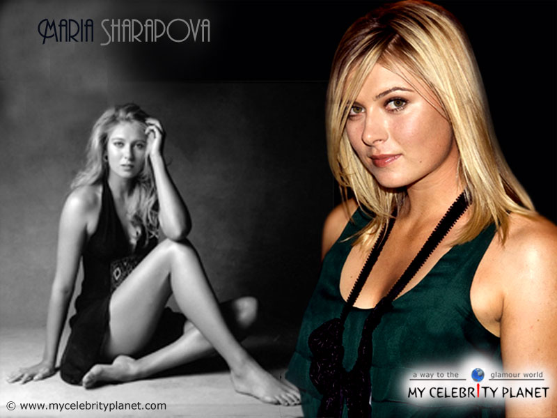 Wallpaper of Maria Sharapova_Lawn Tennis Celebrity