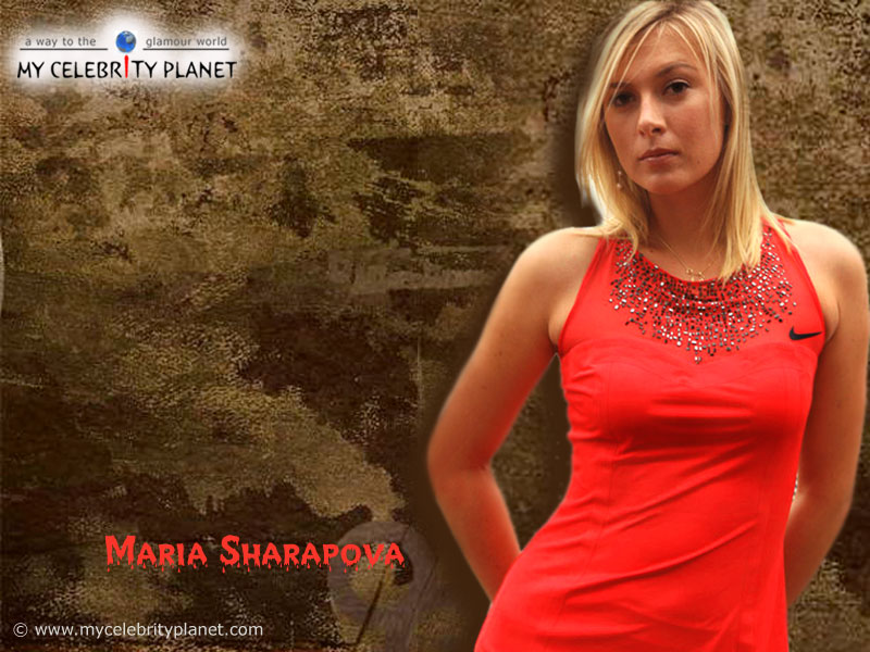 Wallpaper Lawn Tennis Celebrity_ Maria Sharapova
